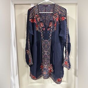 Johnny Was Knitted Top Size Large